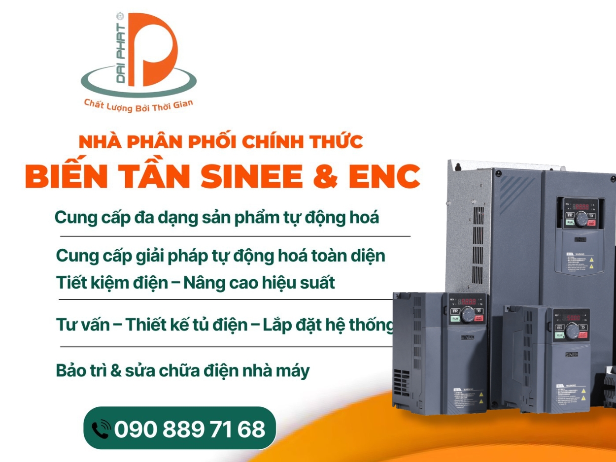 Đại Phát nhà phân phối biến tần công nghiệp và thiết bị tự động hóa chính hãng tại Việt Nam